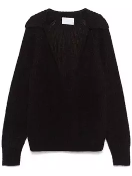 Меланжевый свитер SUGARHILL, коричневый