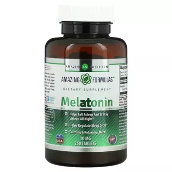 Мелатонин Amazing Nutrition, 250 таблеток