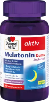 Melatonin Gums 40 мягких жевательных резинок 112 г. Doppelherz