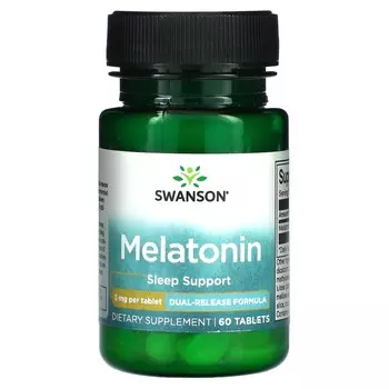 Мелатонин Swanson, 60 таблеток