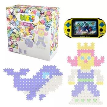 Meli Minis Pastel 800 Строительные вафли + Подарочная водная игра