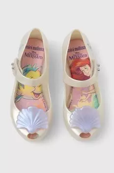 Melissa Детские балетки ULTRAGIRL LITTLE, x Disney, бежевый