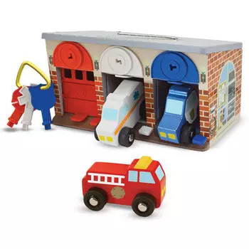 Melissa & Doug, гараж с ключами