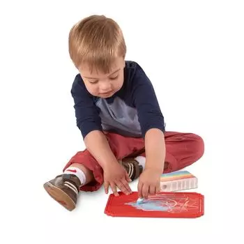 Melissa & Doug, игровой набор из 33 предметов, разноцветный мел и подставки для сладостей Melissa & Doug