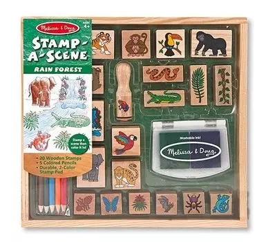 Melissa & Doug, Тропический лес, марки