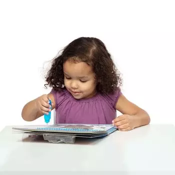 Мелисса и Дуг на ходу. Вода. Вау! Многоразовый коврик для занятий Water-Reveal Deluxe — «Шулки с животными» Melissa & Doug