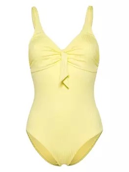 Melissa Odabash купальник Lisbon в рубчик, желтый