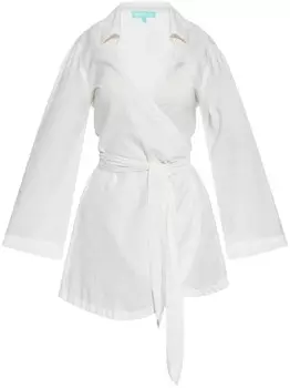 Melissa Odabash платье мини Ruby, белый