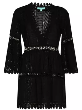 Melissa Odabash платье мини Victoria, черный