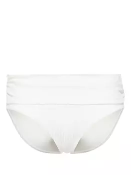 Melissa Odabash плавки бикини Bel Air в рубчик, белый