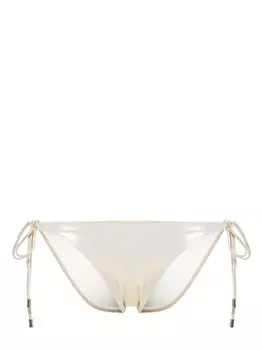 Melissa Odabash плавки бикини Kay West с эффектом металлик, золотистый