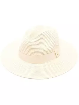 Melissa Odabash шляпа-федора Fedora, нейтральный цвет