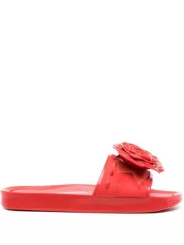 Melissa x Undercover шлепанцы Spikes Beach из коллаборации с Undercover, красный