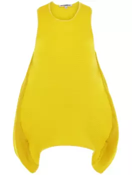 Melitta Baumeister Волнистый топ с рябью, желтый