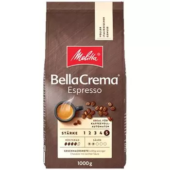 Melitta Bella Crema Эспрессо, цельные зерна, 1000г