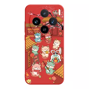 Мелкие кости Чехол для телефона Small Bones, DWJYMF25 - Rubik's Cube Chinese Red