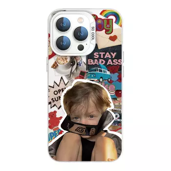 Мелкие кости Чехол для телефона Small Bones, DWJYCY177 - Colored silver-green