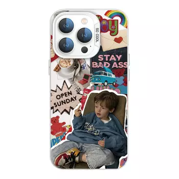 Мелкие кости Чехол для телефона Small Bones, DWJYCY176 - Colored silver rose red