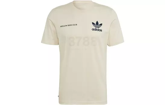 Mellow RIDE футболка мужская Off White Adidas Originals, кремовый