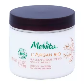 Melvita L'Argan Bio питательный крем для тела для нежной и гладкой кожи 175 мл Inna Marka