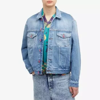 Members Of The Rage Джинсовая куртка, синий