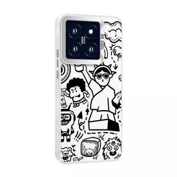 Мембранный чехол для телефона Doushi Film Bucket, DWHYCY021 - Black