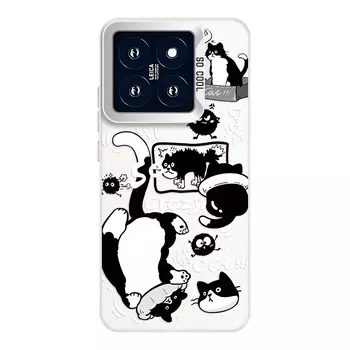 Мембранный чехол для телефона Doushi Film Bucket, DWHYCY014 - White