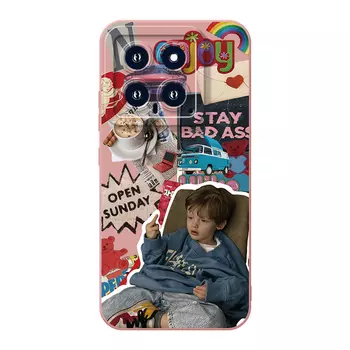 Мембранный чехол для телефона Doushi Film Bucket, DWHYMY179 - Pink