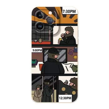 Мембранный чехол для телефона Doushi Film Bucket, DWHYMY235 - Black