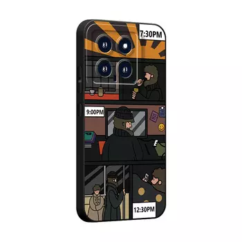 Мембранный чехол для телефона Doushi Film Bucket, DWHYMY235 - Black