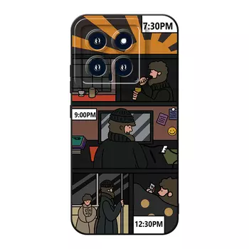 Мембранный чехол для телефона Doushi Film Bucket, DWHYMY235-Blue