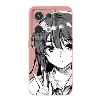 Мембранный чехол для телефона Doushi Film Bucket, DWHYMY203 - Blue