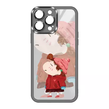 Мембранный чехол для телефона Doushi Film Bucket, DWHYHMJ033 - Black