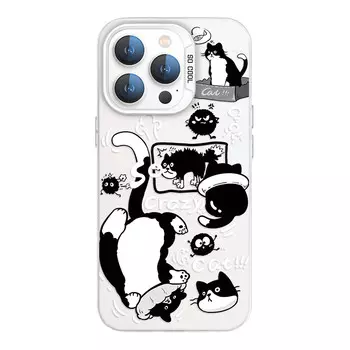 Мембранный чехол для телефона Doushi Film Bucket, DWHYCY014 - Black