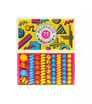 MEMPHIS BOX-17 стеклянных шариков Inna marka