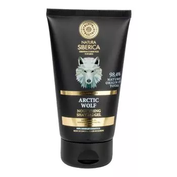 Men Arctic Wolf питательный мужской гель для бритья Natura Siberica, 150 мл