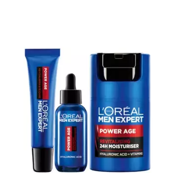 Косметический набор L'Oral Men Expert Power Age Routine, 3 предмета
