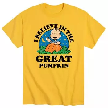 Men's Peanuts верят в отличную футболку Licensed Character