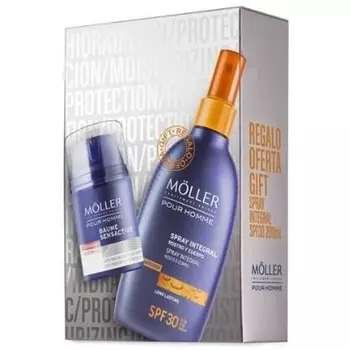 Men Sensitive Balsamo 50 мл + Solar Spf30 200 мл Vapo Anne Moller