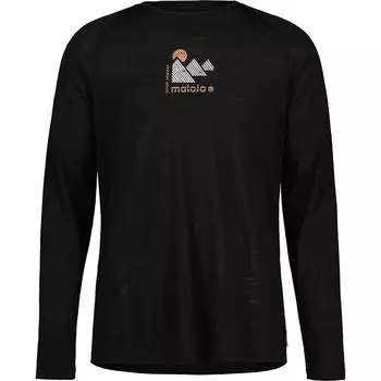 Мен Траунштейн М Длинный рукав Maloja, черный