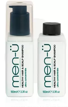 Men-u Refill Kit, набор шампуней для нормализации волос против перхоти, 2x100 мл