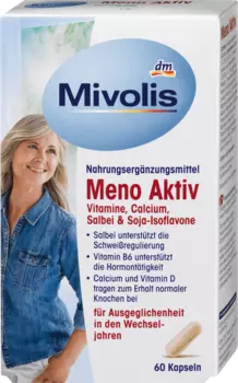 Meno Active капсулы 60 штук по 33 г Mivolis