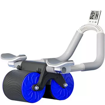 Merach Брюшное колесо, Синий костюм (брюшное колесо + перчатки L + пояс размера L)