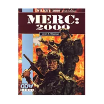 Merc - 2000, Twilight - 2000, мягкая обложка