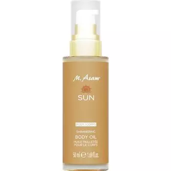 Мерцающее масло для тела SPF 15 M. Asam, 50 ml