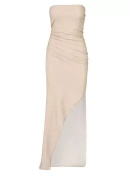 Мерцающее платье Dante без бретелек BAOBAB