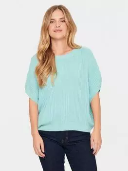 Мерцающий джемпер dezrasz Saint Tropez, цвет Turquoise