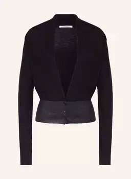 Мерцающий мериносовый кардиган из шерсти мериноса. Dorothee Schumacher, синий