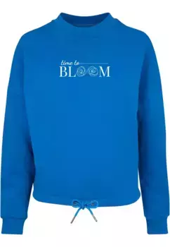 Merchcode Свитер " Merchcode Ladies Ladies Время расцветать - Oversize Crewneck", синий