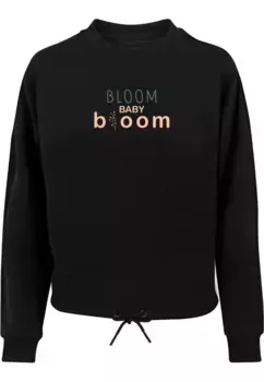 Merchcode Свитер " Merchcode Женщины Дамы Весна — Bloom baby Oversize Crewneck", черный